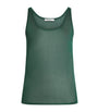Green Knitted Tank Top
