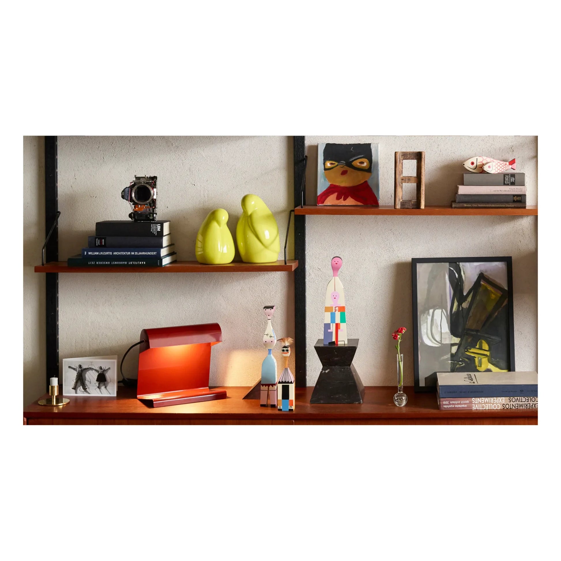 Vitra - Office Lamp - Jean Prouvé | Japanese Red
