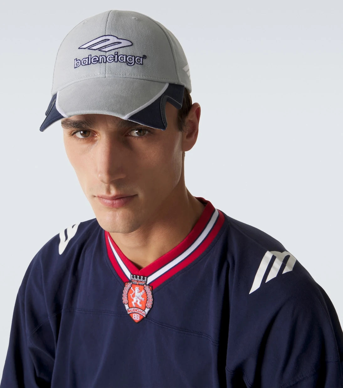 Balenciaga - Logo cotton baseball cap