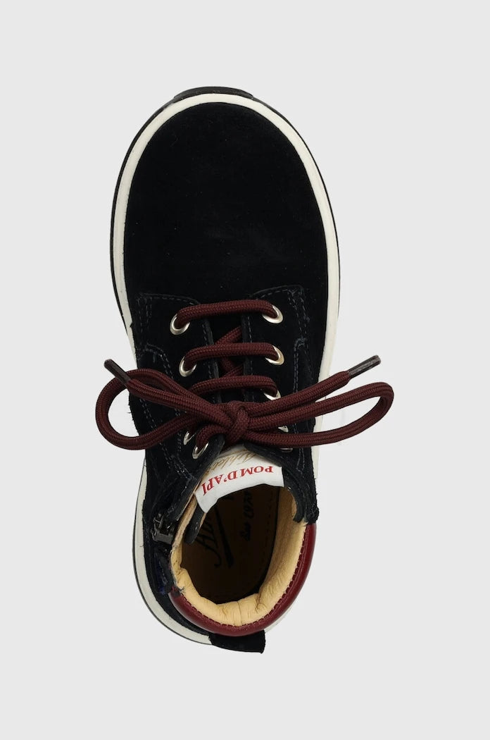 Pom D'api FLOW BOOTS Süet Çocuk Yarım Bot