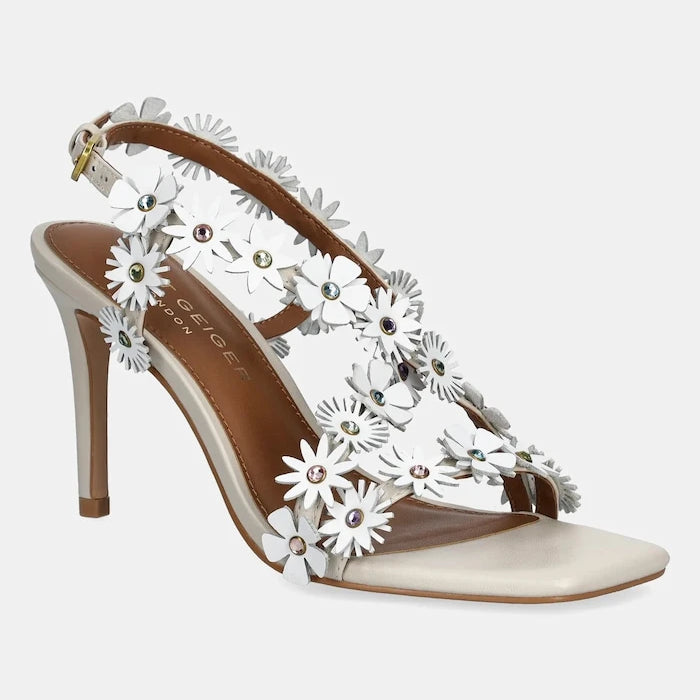 Кожени сандали Kurt Geiger London Flower Sandal