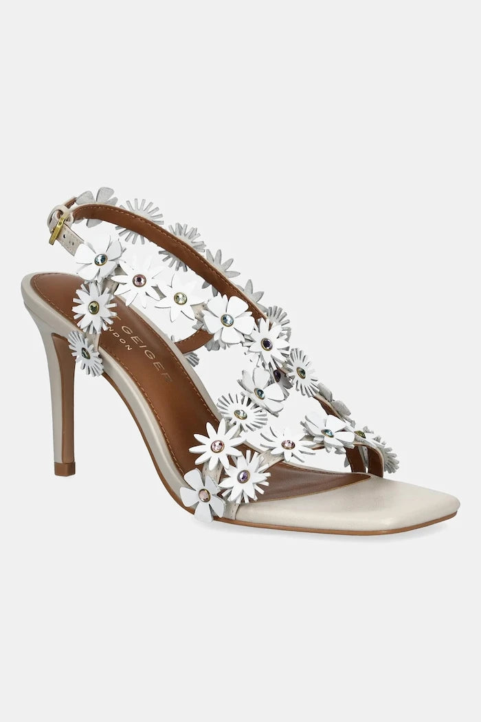 Кожени сандали Kurt Geiger London Flower Sandal