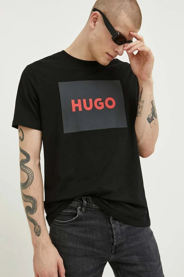 HUGO Dulive222 Pamuklu Tişört