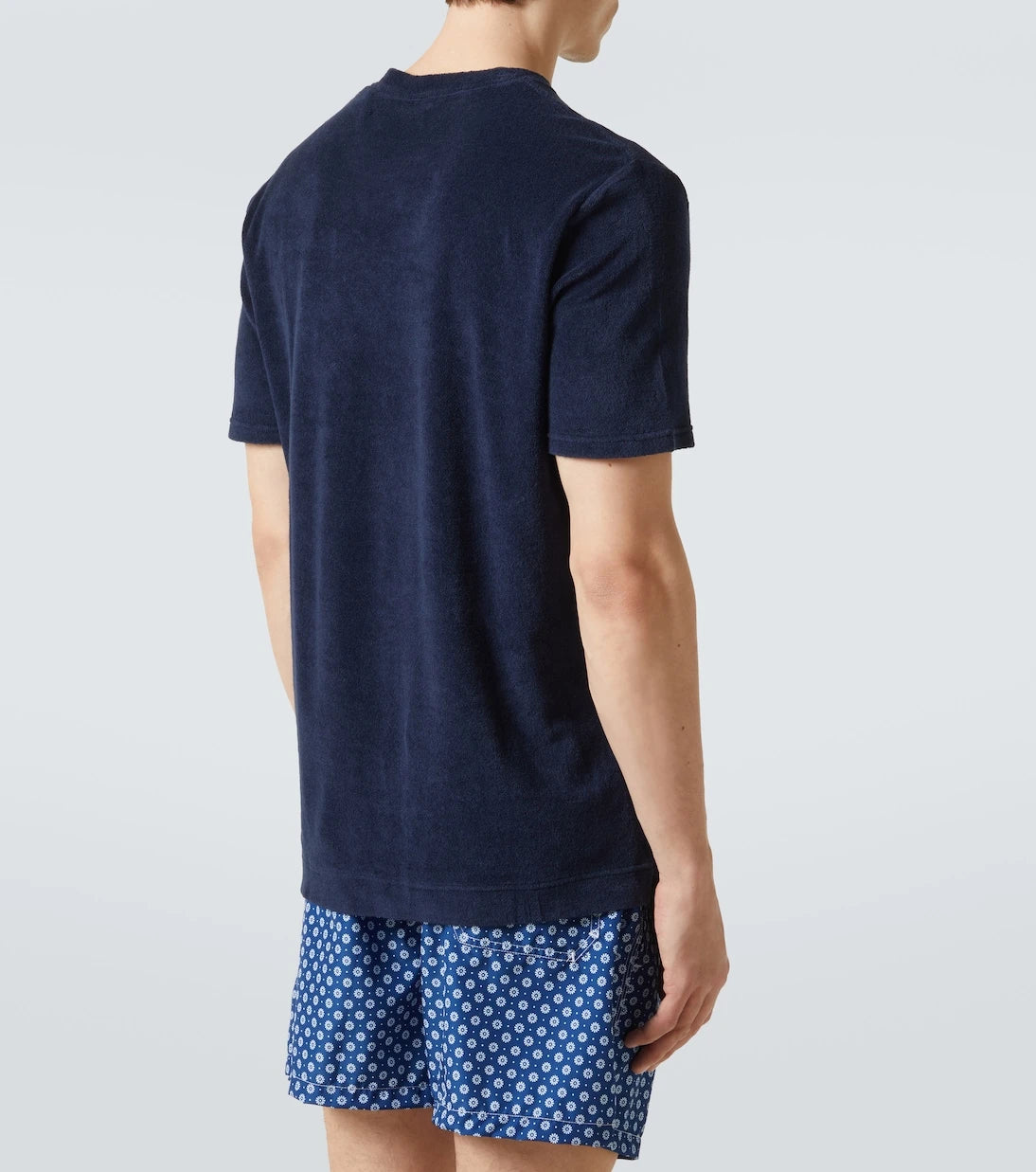 Thom Sweeney - Cotton terry T-shirt