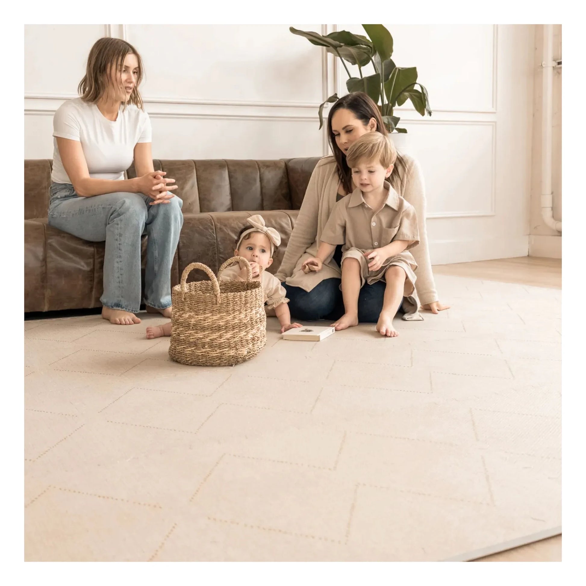 Toddlekind - Tulum modular playmat | Cream
