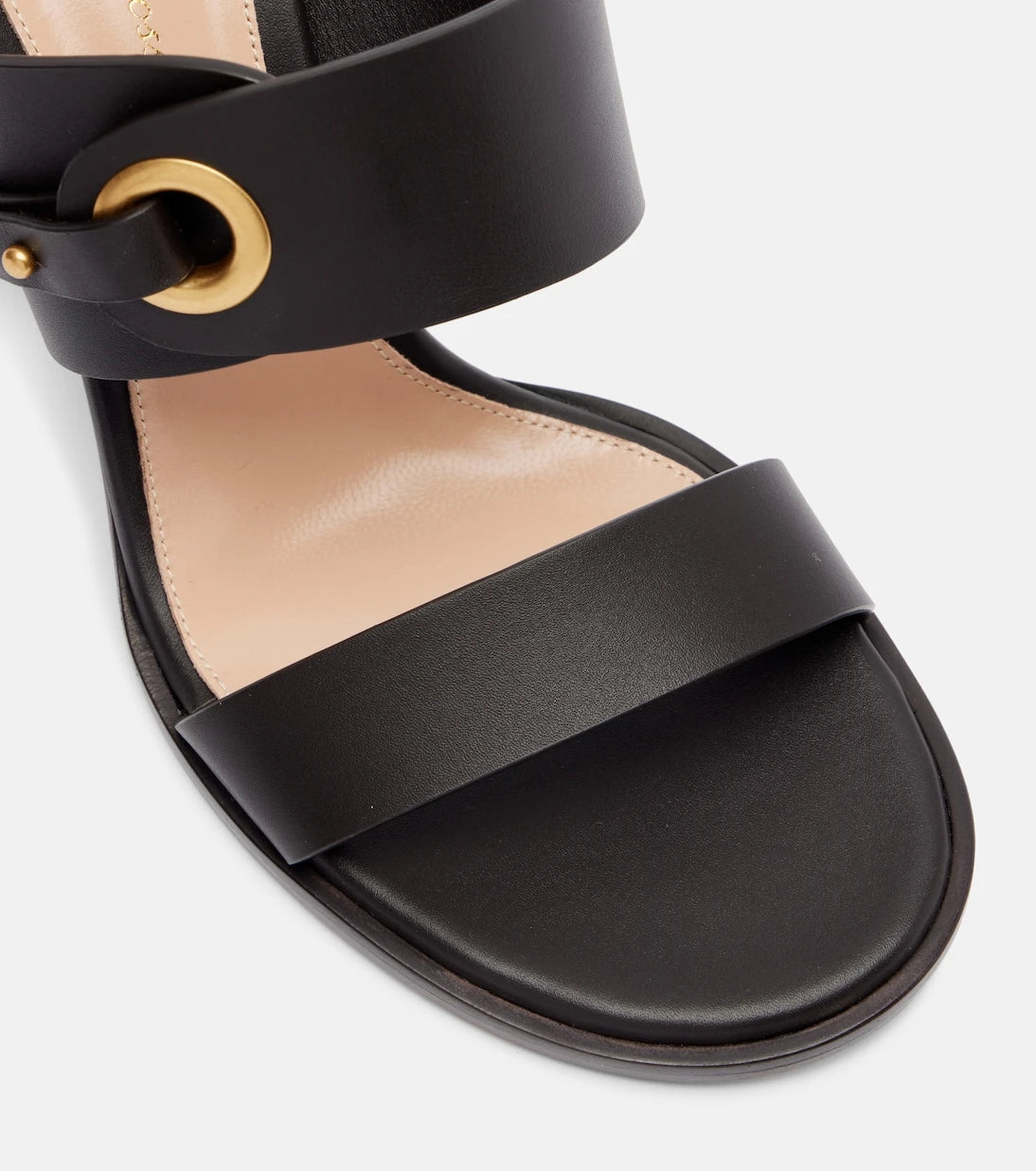Gianvito Rossi - 85 leather mules