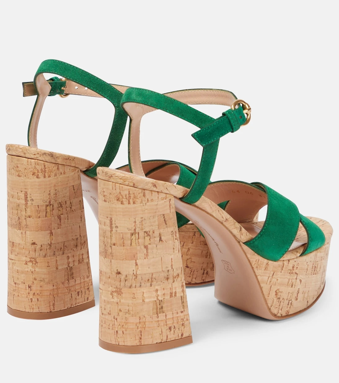Gianvito Rossi - Bebe suede platform sandals