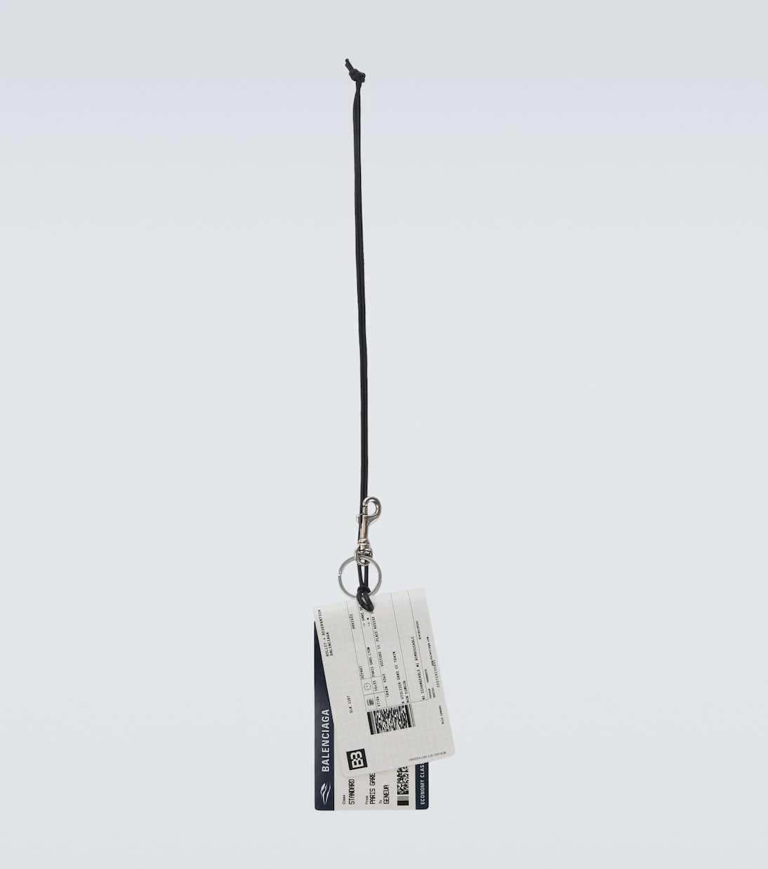 Balenciaga - Train Ticket keychain
