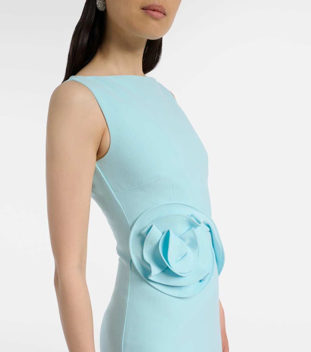 Roland Mouret - Floral-appliqué gown