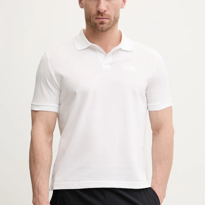 Памучна тениска с яка The North Face REGULAR POLO
