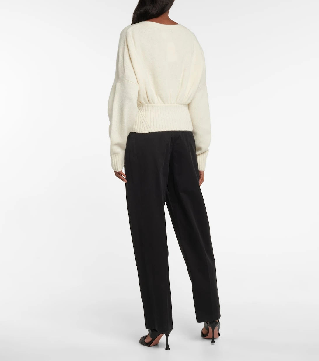 Galvan - Luna wool and cashmere-blend cardigan