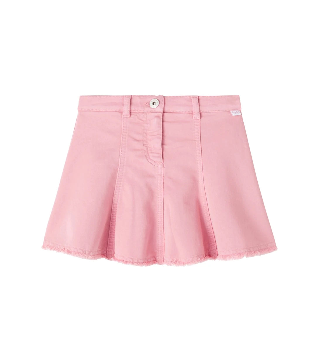 Il Gufo - Pleated denim skirt