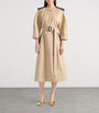 Givenchy Beige Cotton Cocoon Midi Dress
