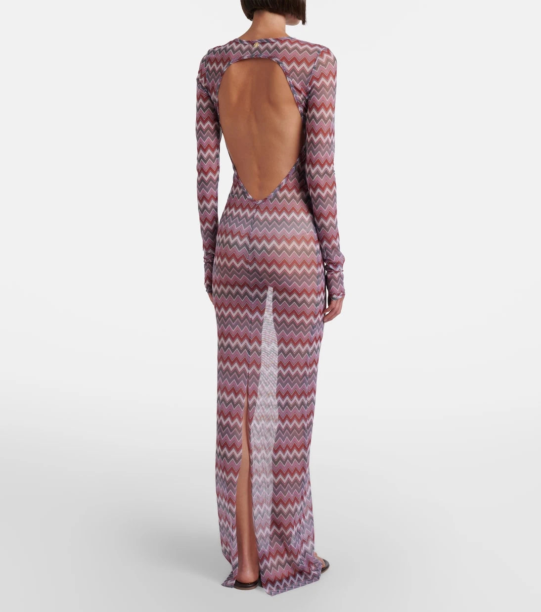 Bananhot - Renne printed cotton maxi dress