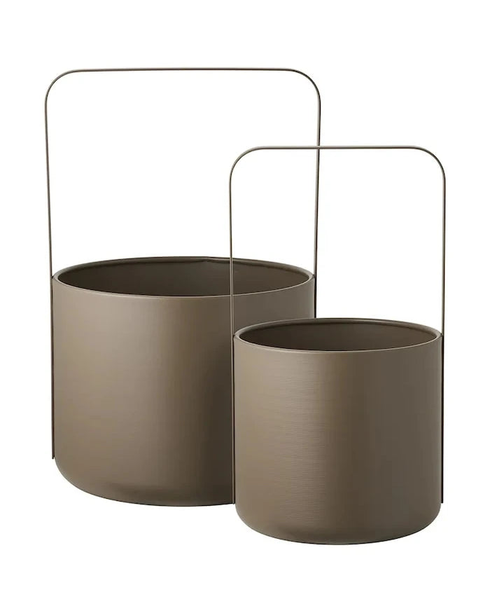 House Nordic Saksı Seti 19 x 35 / 24,5 x 38,5 cm (2 Parça)