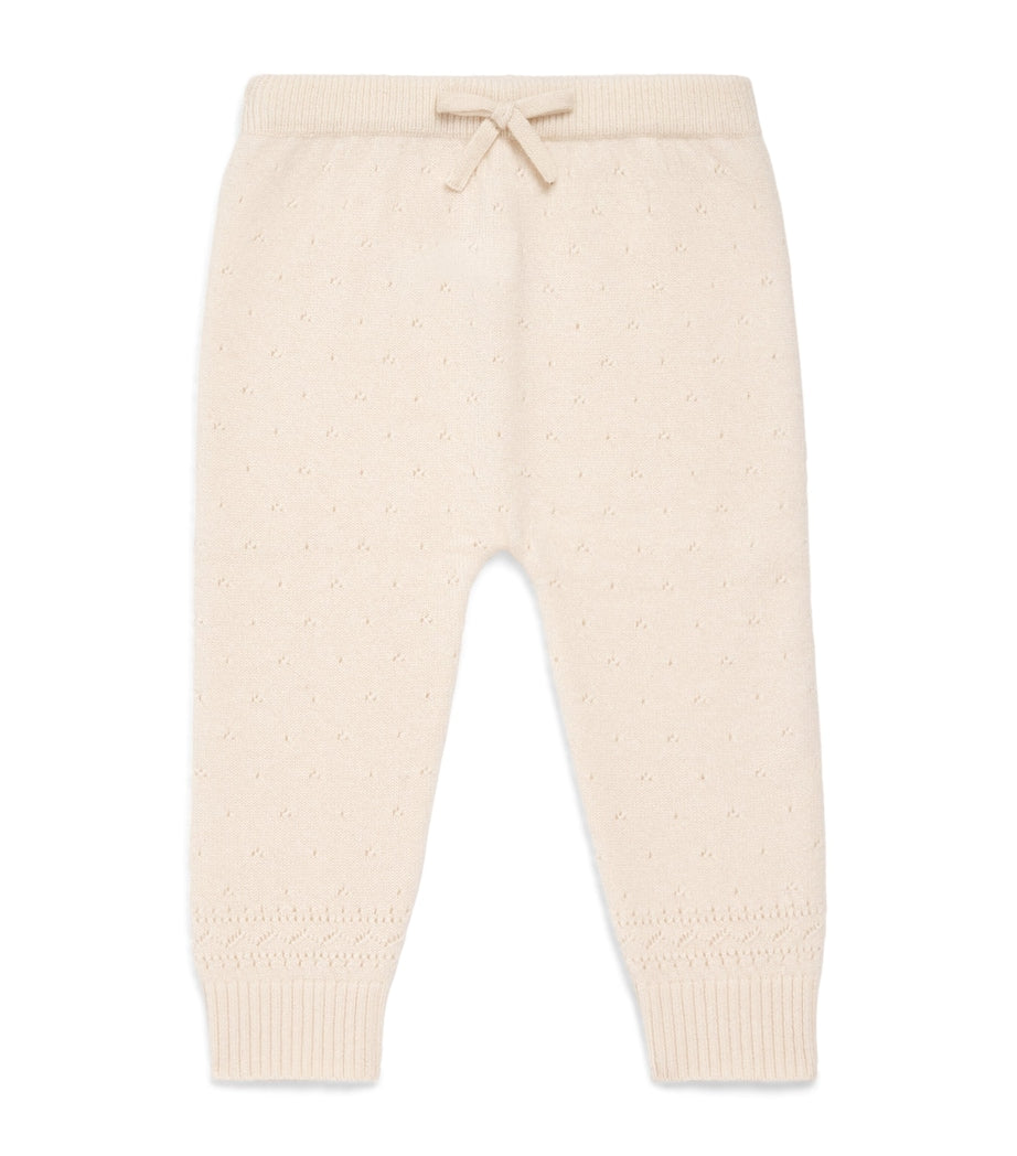 Cashmere Pointelle Trousers (0-24 Months)