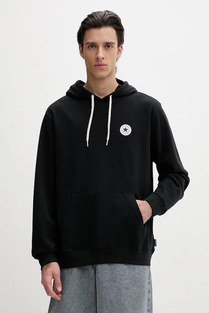 Converse суичър с качулка мъжки от памук