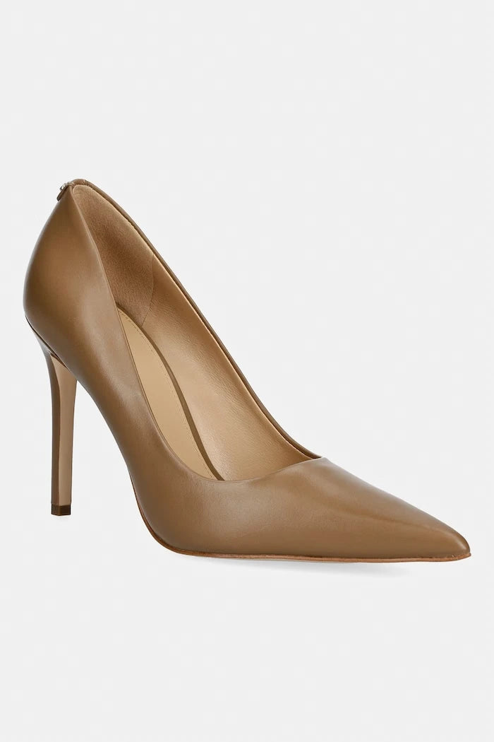 MICHAEL Michael Kors обувки с ток от кожа Elyse High Pump