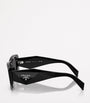Prada Black Acetate PR B18S Sunglasses