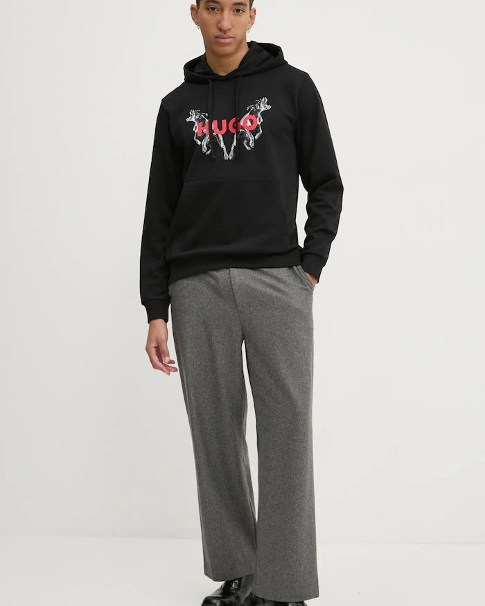 HUGO Pamuklu Sweatshirt