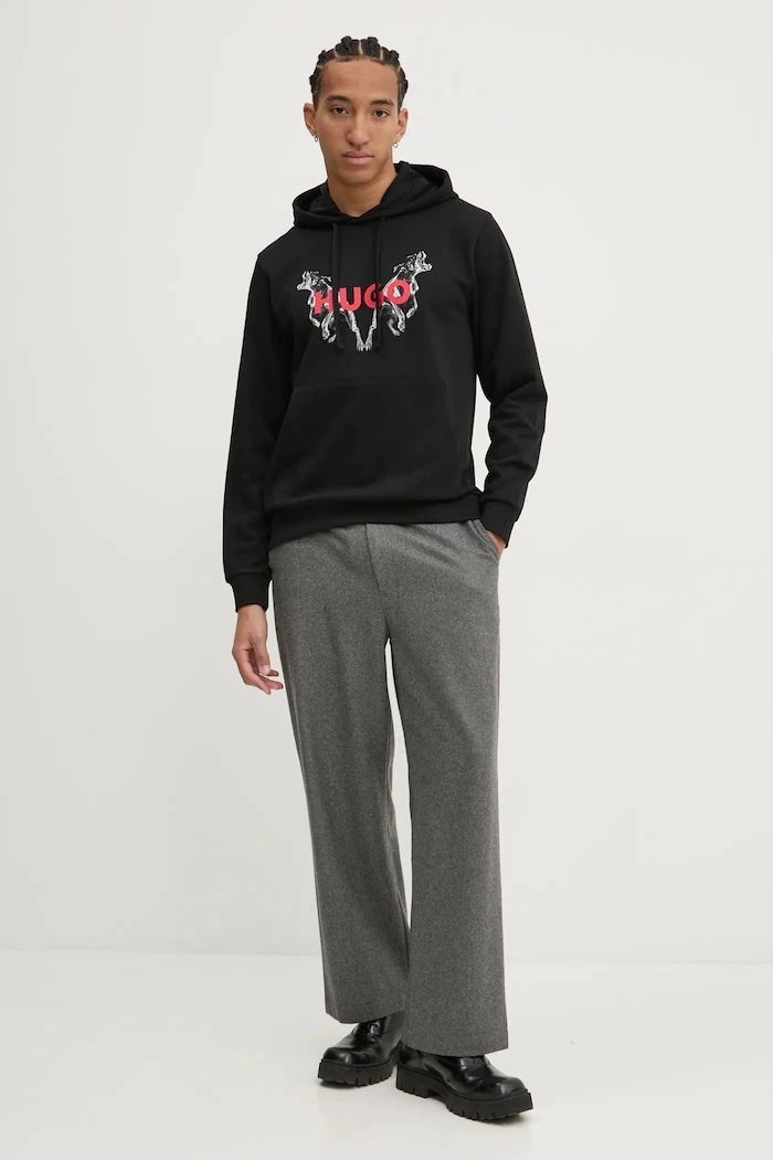 HUGO Pamuklu Sweatshirt