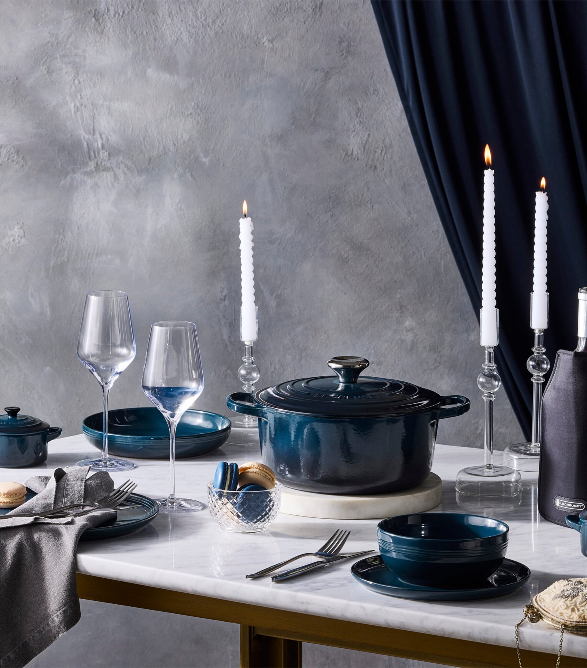 Enamelled Cast Iron Round Casserole Dish (28cm)