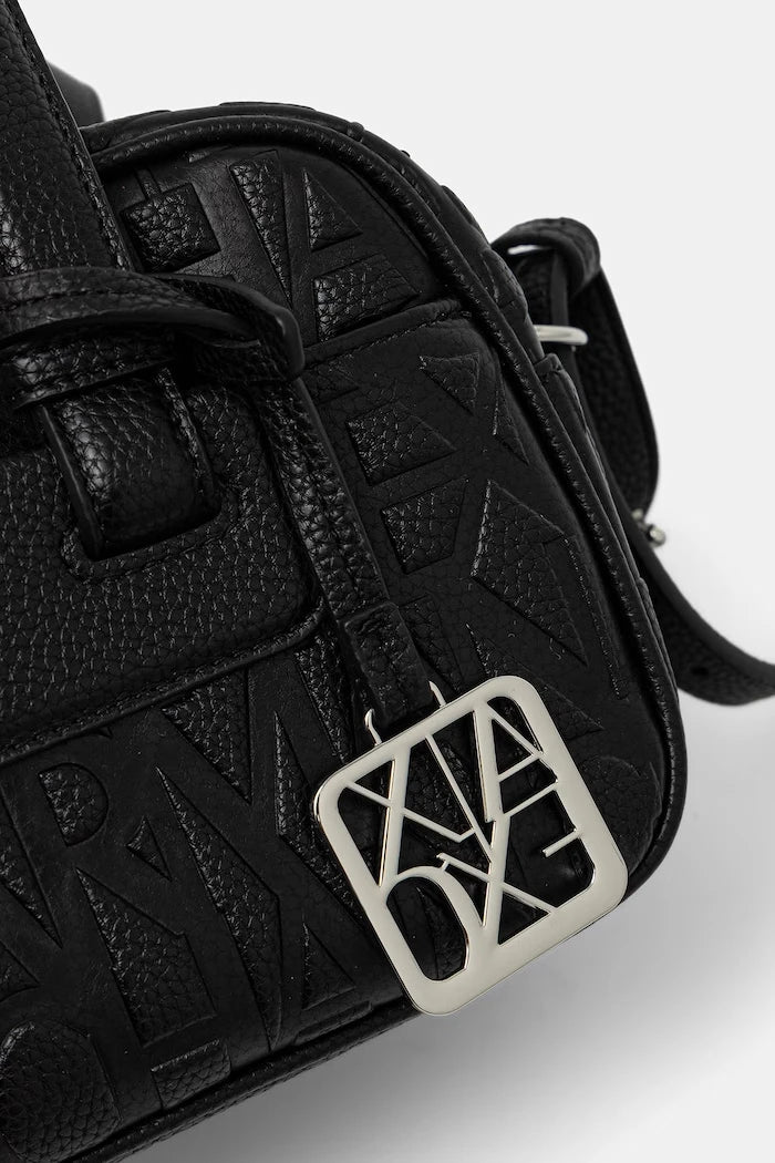 Armani Exchange kadın crossbody çanta, suni deriden