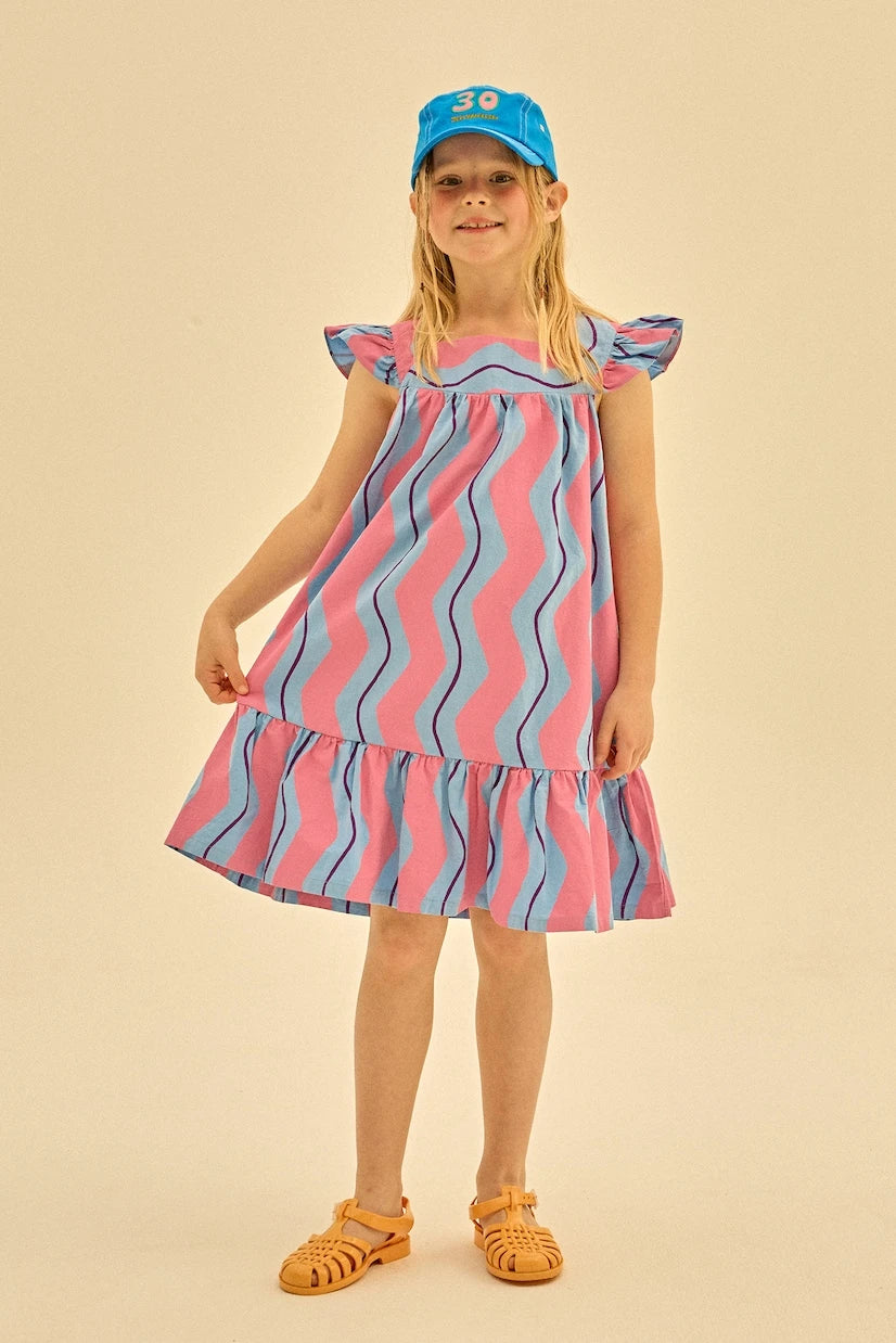 Jellymallow - Wave cotton dress