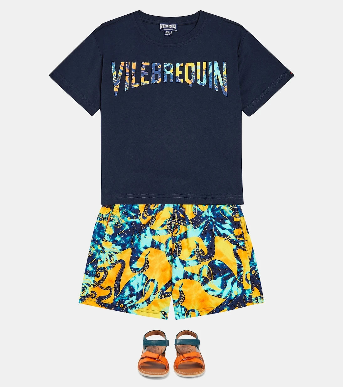 Vilebrequin Kids - Jirise printed swim trunks
