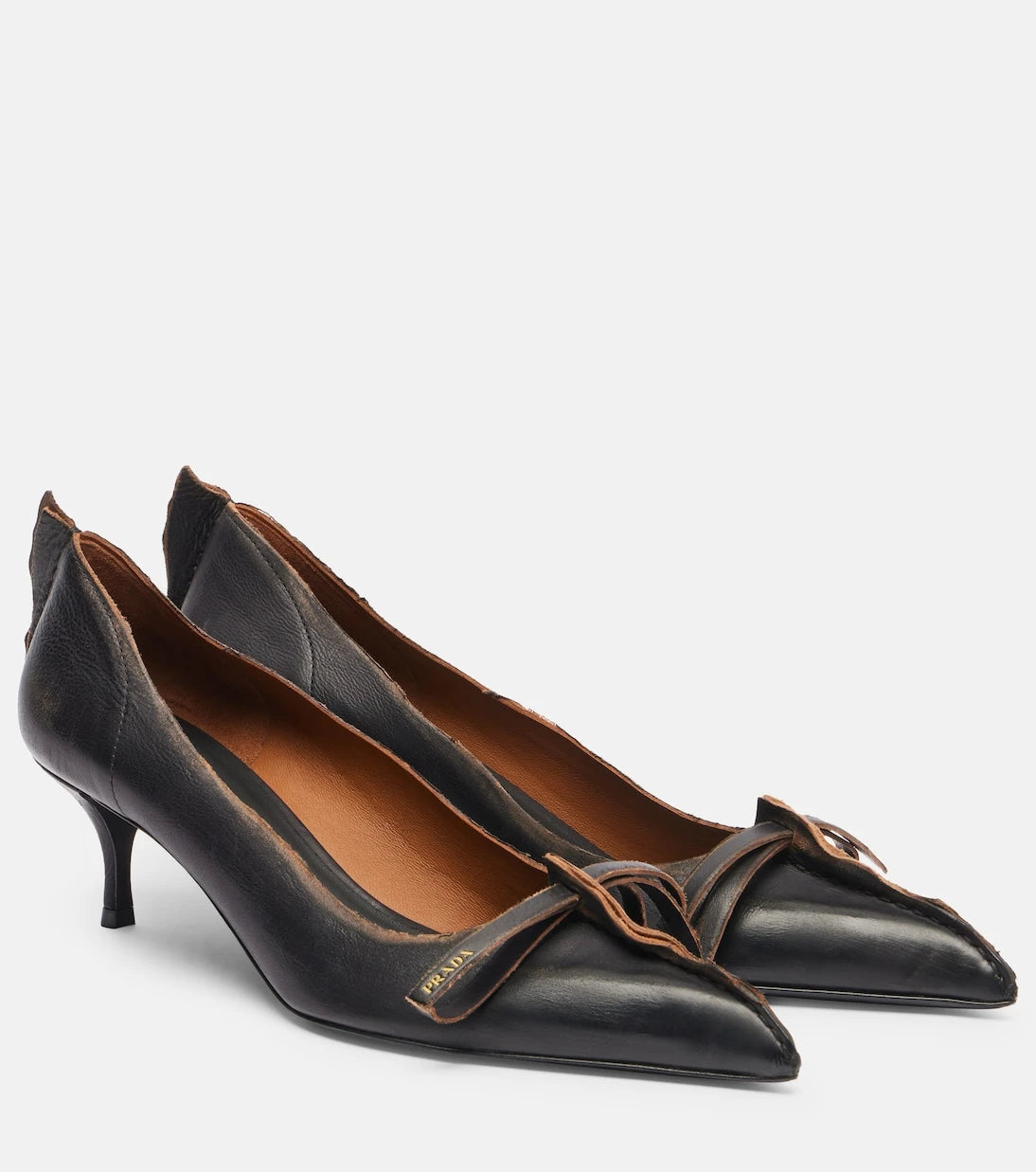 Prada - Leather pumps