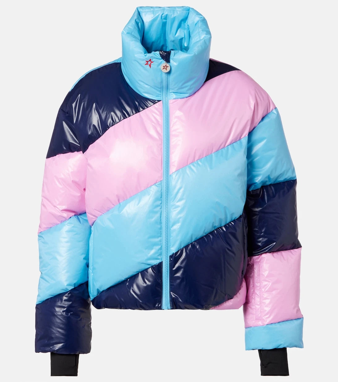Perfect Moment - Mojo striped down ski jacket