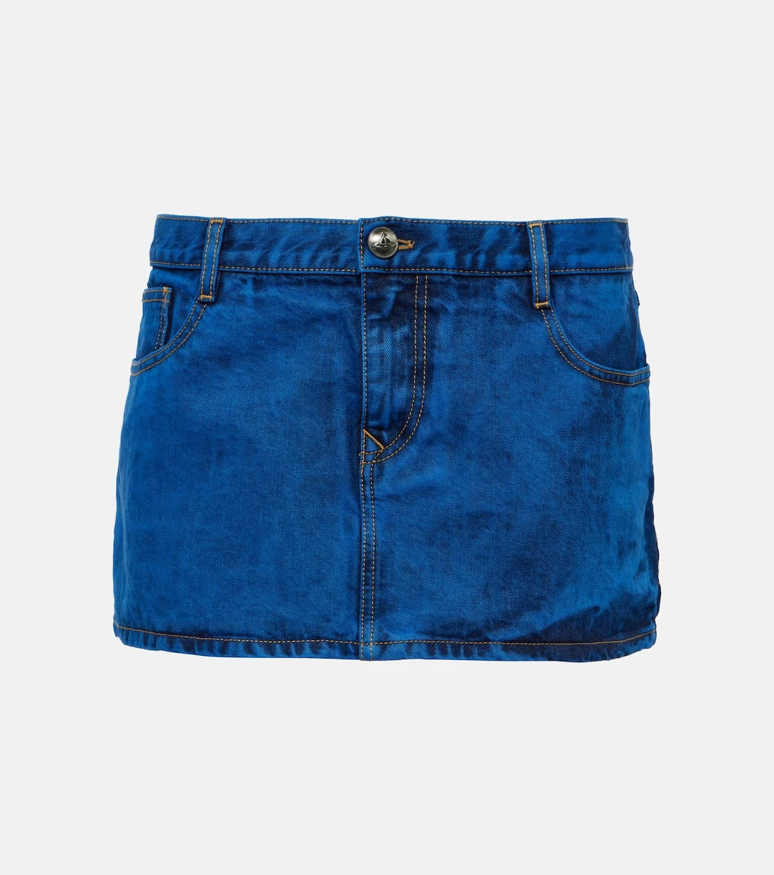 Vivienne Westwood - Low-rise denim miniskirt