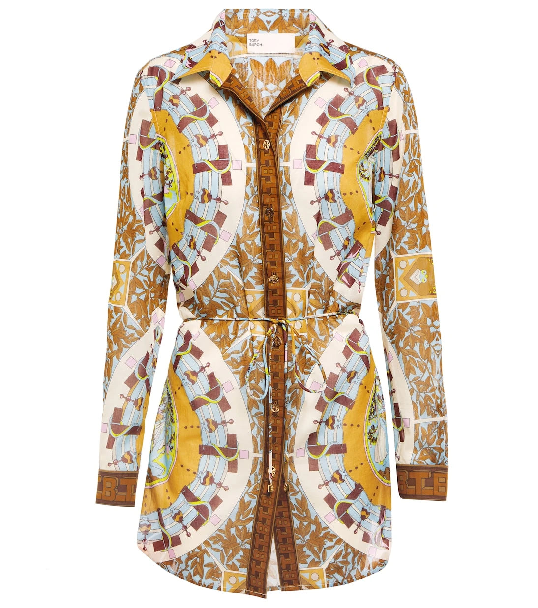 Tory Burch - Belted cotton top