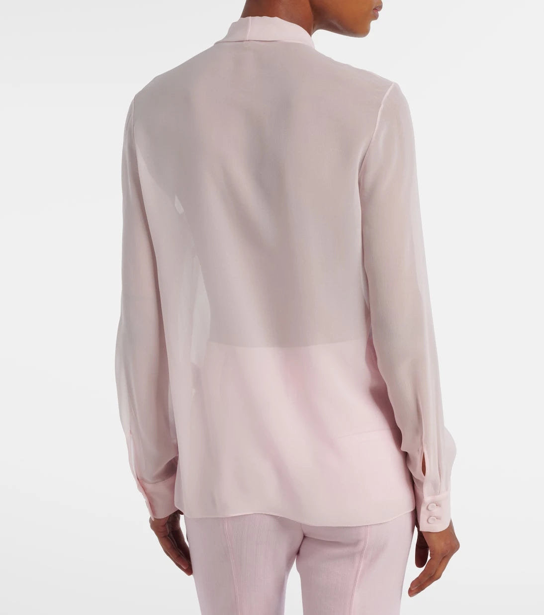 Gabriela Hearst - Shildon tie-neck silk blouse
