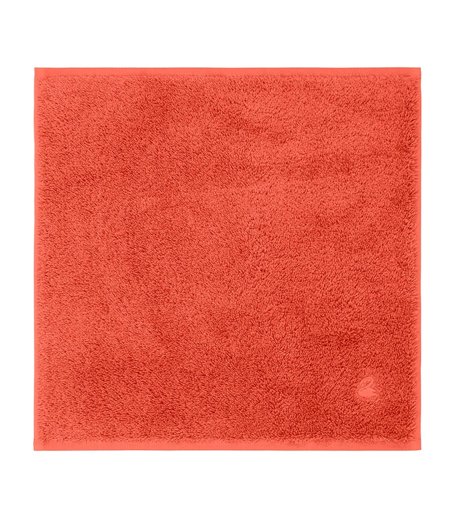 Yves Delorme Étoile Corallin Face Cloth (33cm x 33cm)