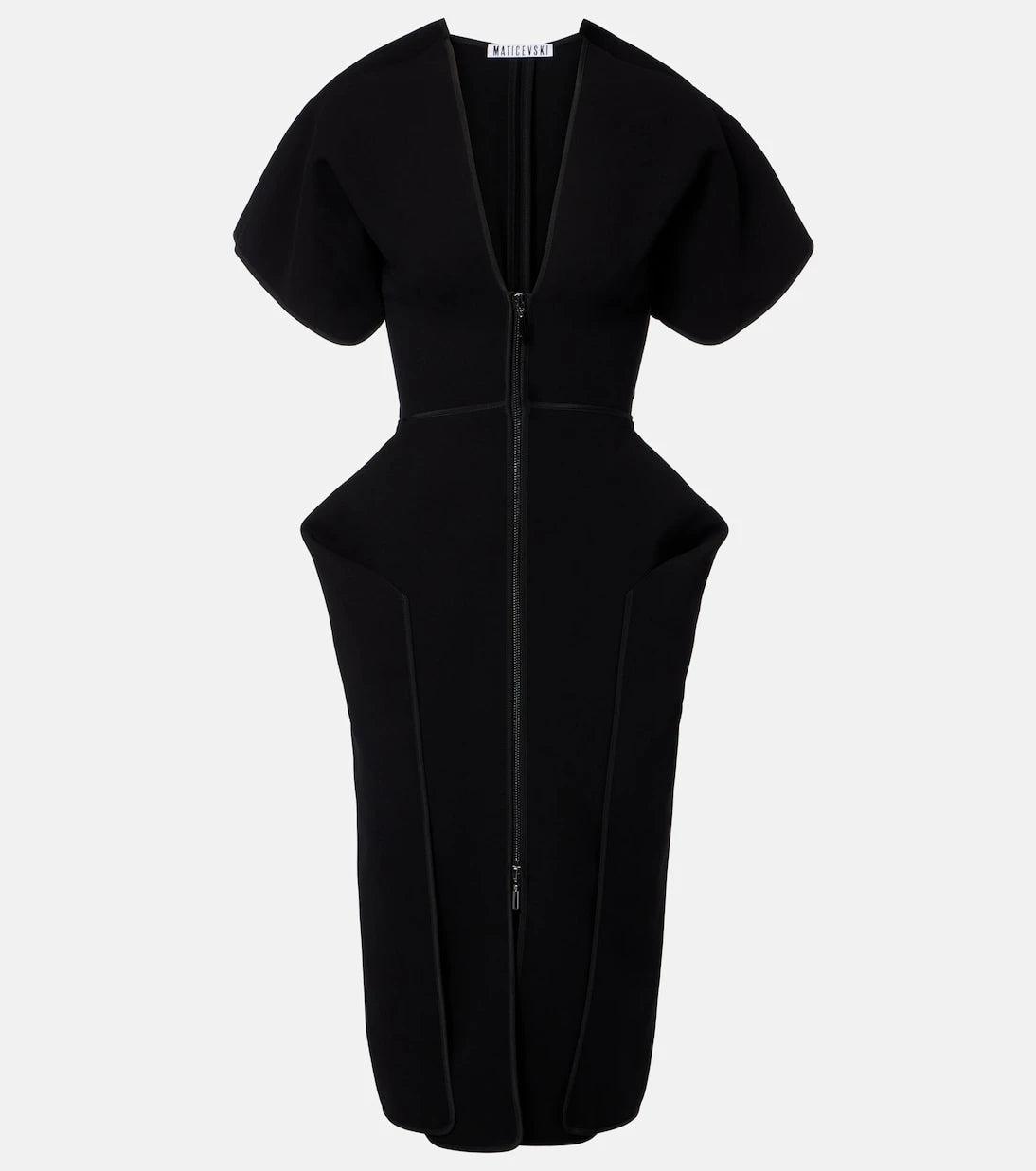 Maticevski - Coco peplum midi dress