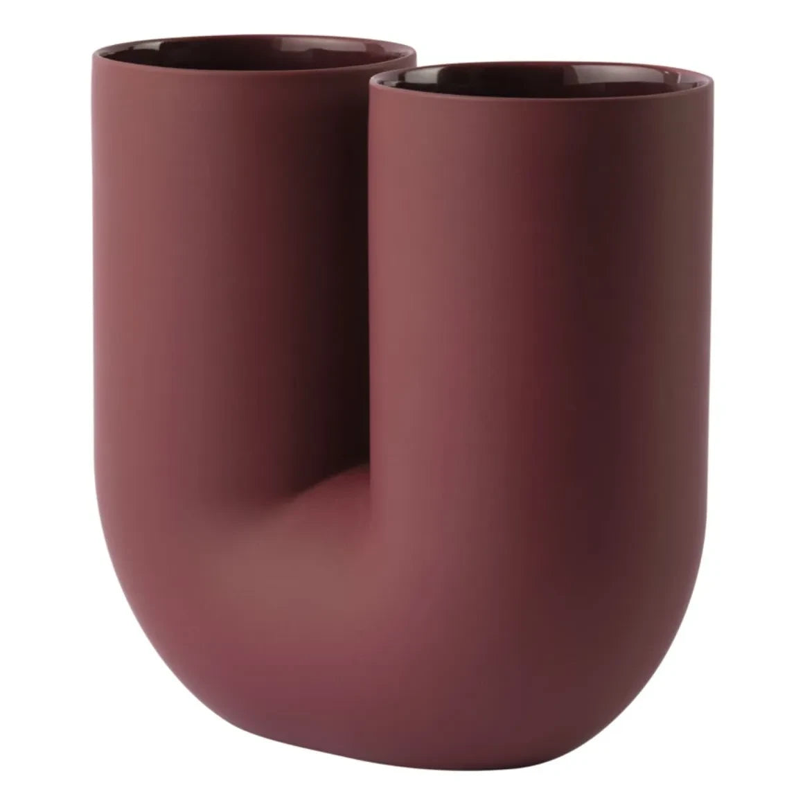 Muuto - Kink vase | Burgundy