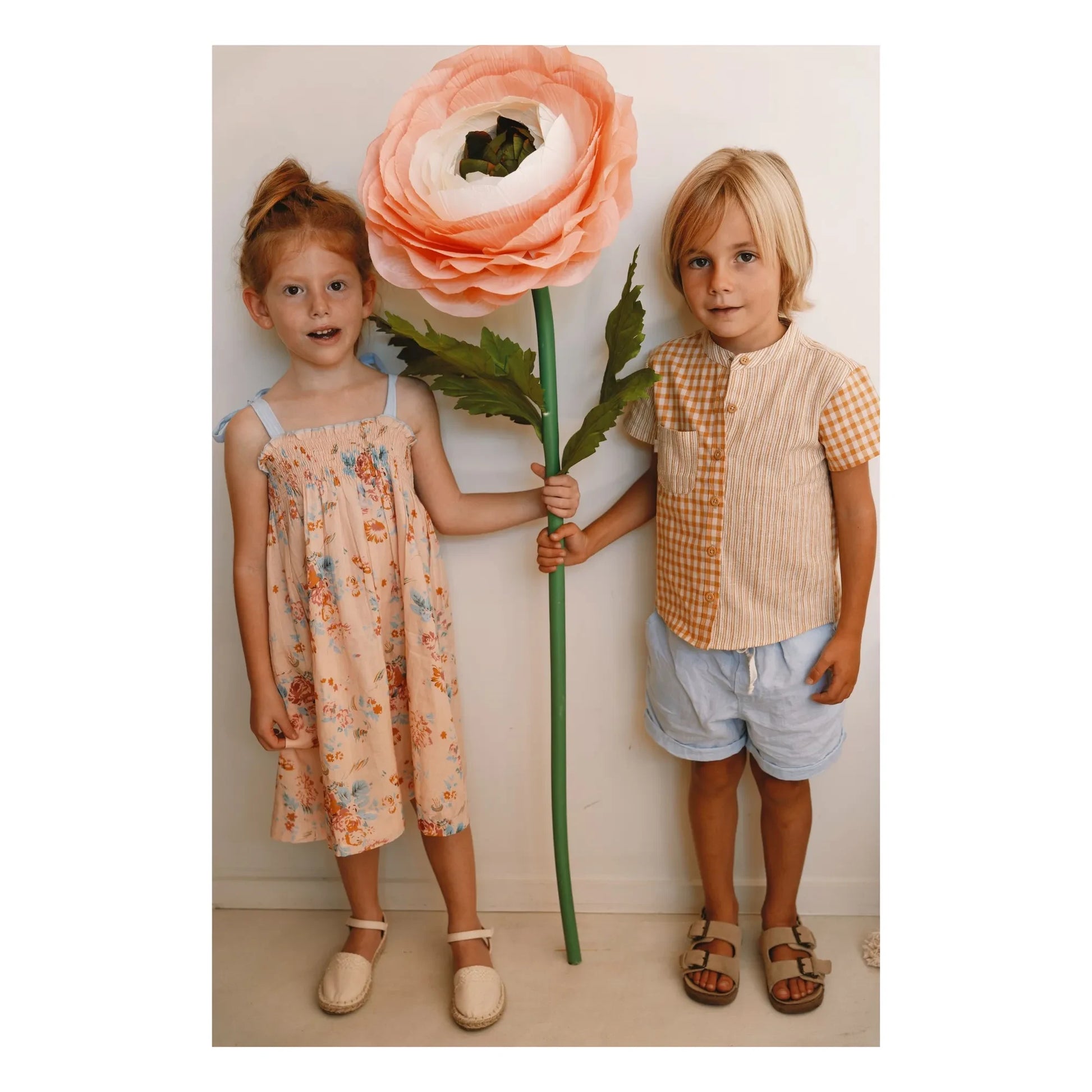 Lilinoa - Babette Fleurie Smocked Dress | Peach