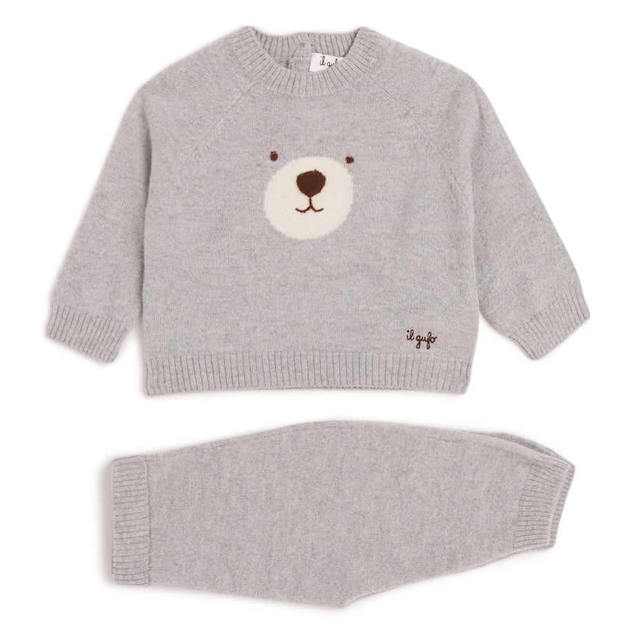 Wool Bear Sweater and Sweatpants Set (6-36 Months)