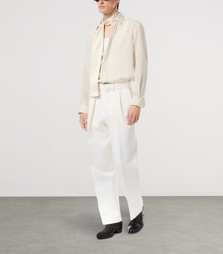 TOM FORD Silk Printed Scarf