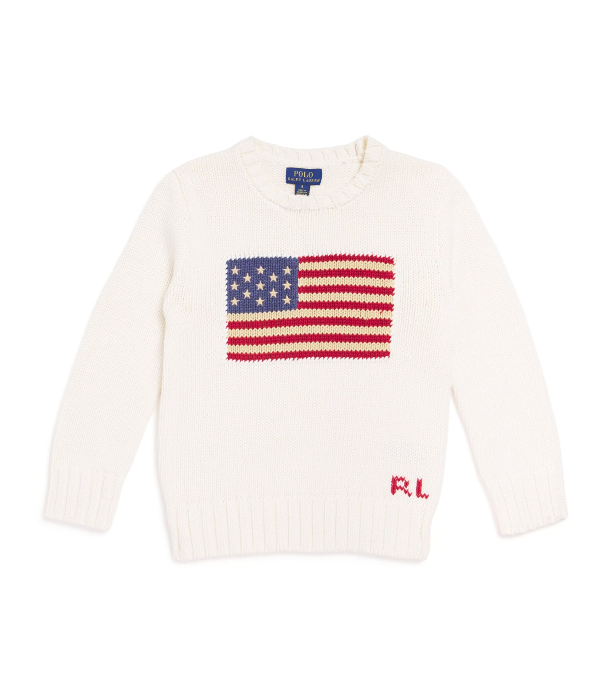 Ralph Lauren Kids American Flag Sweater (2-7 Years)