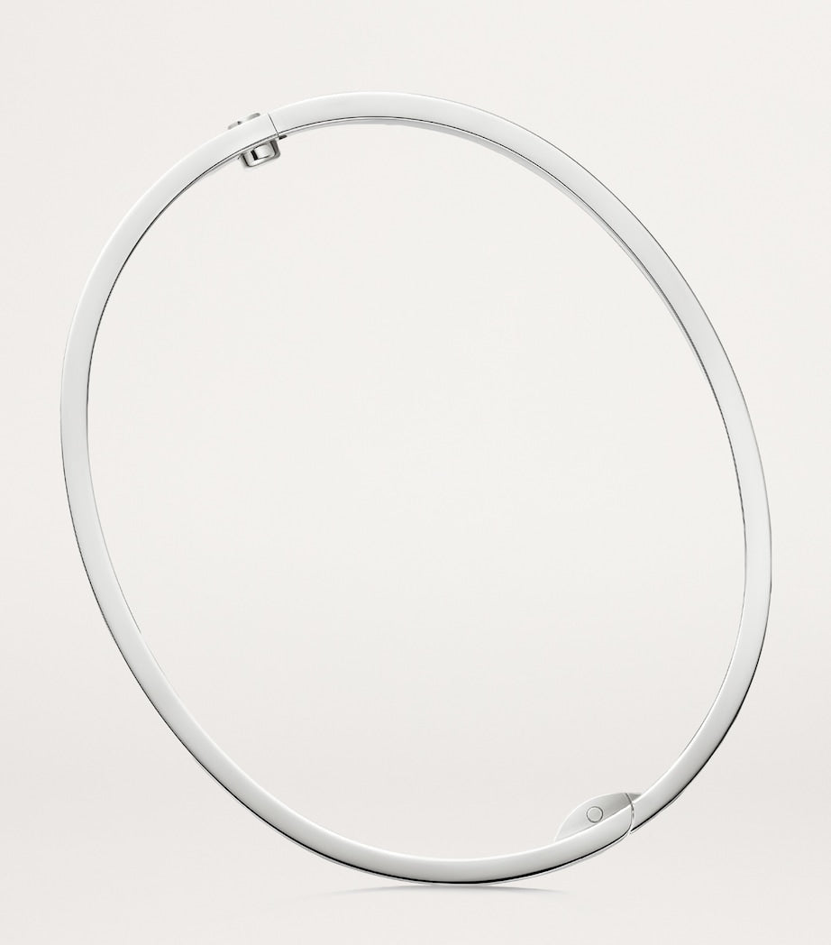 LOVE Medium White Gold Bracelet