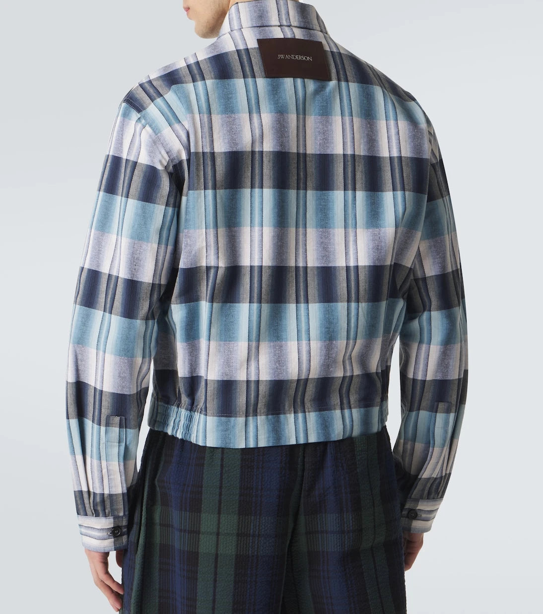 JW Anderson - Checked cotton blouson jacket