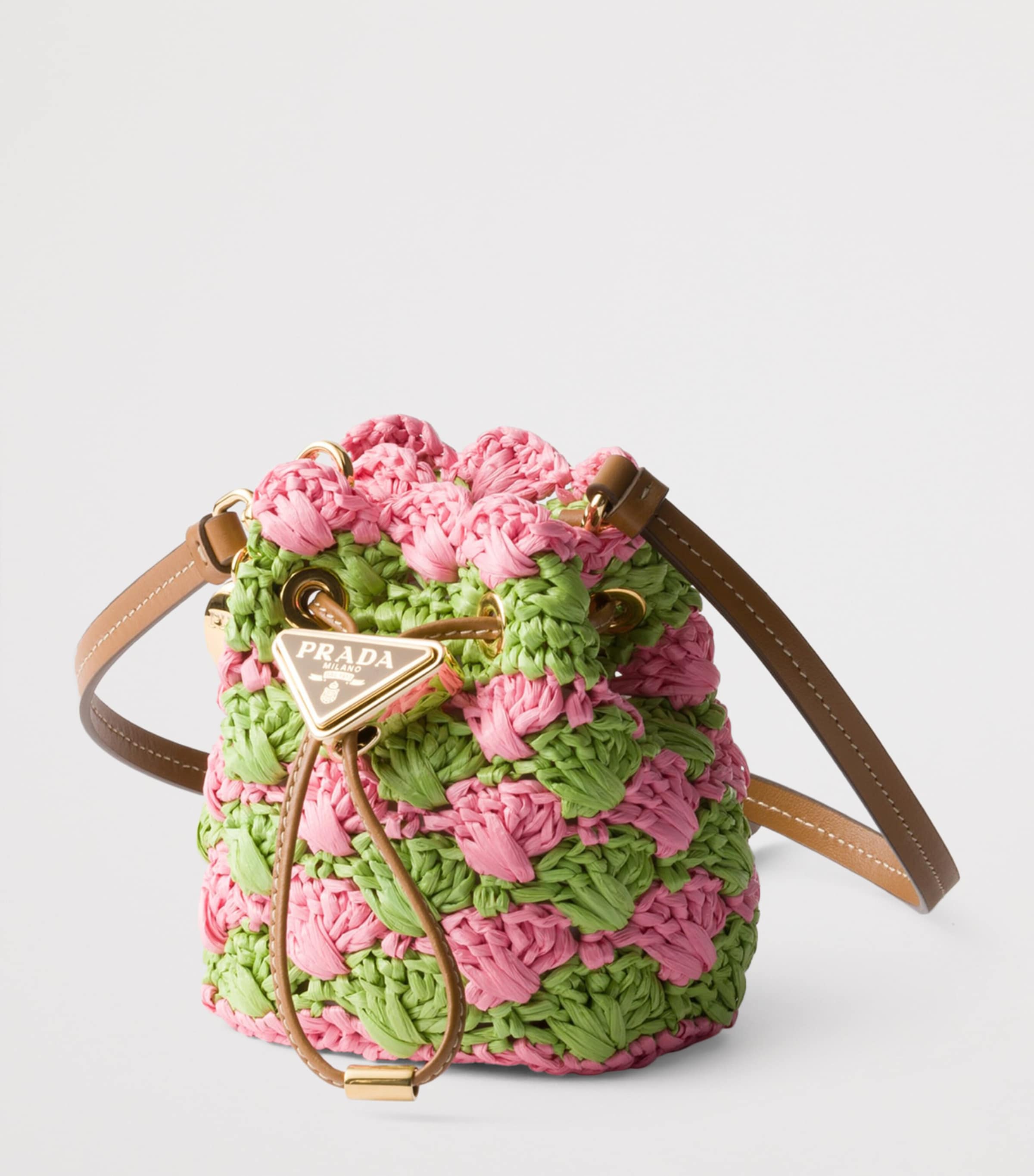 Pink Mini Crochet Pouch