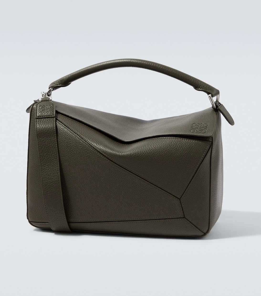 Loewe - Puzzle Large leather top-handle bag