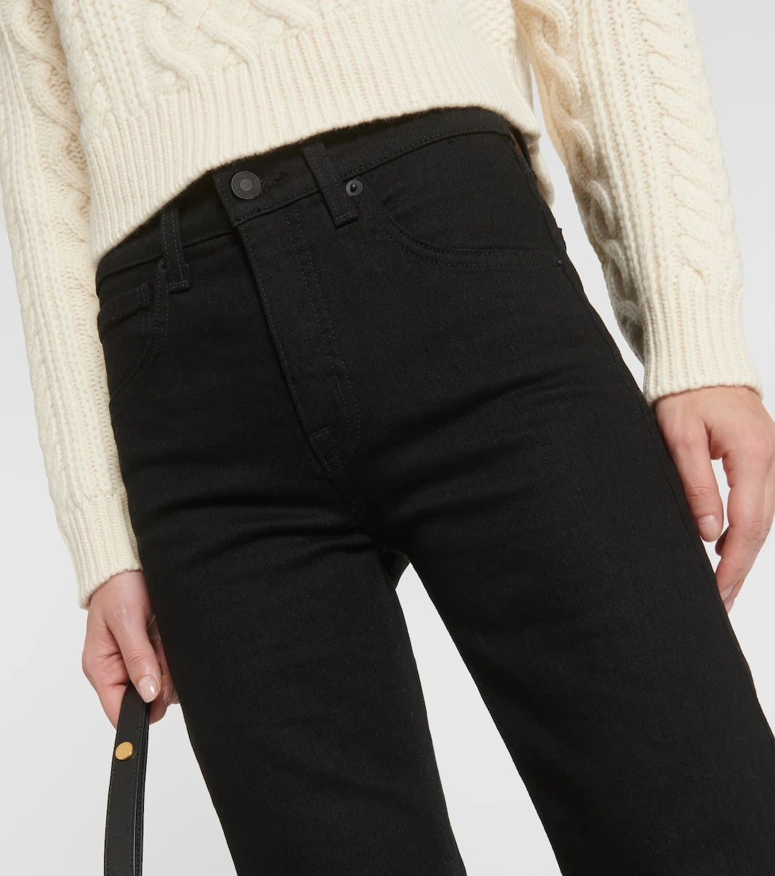 Nili Lotan - Celia high-rise bootcut jeans