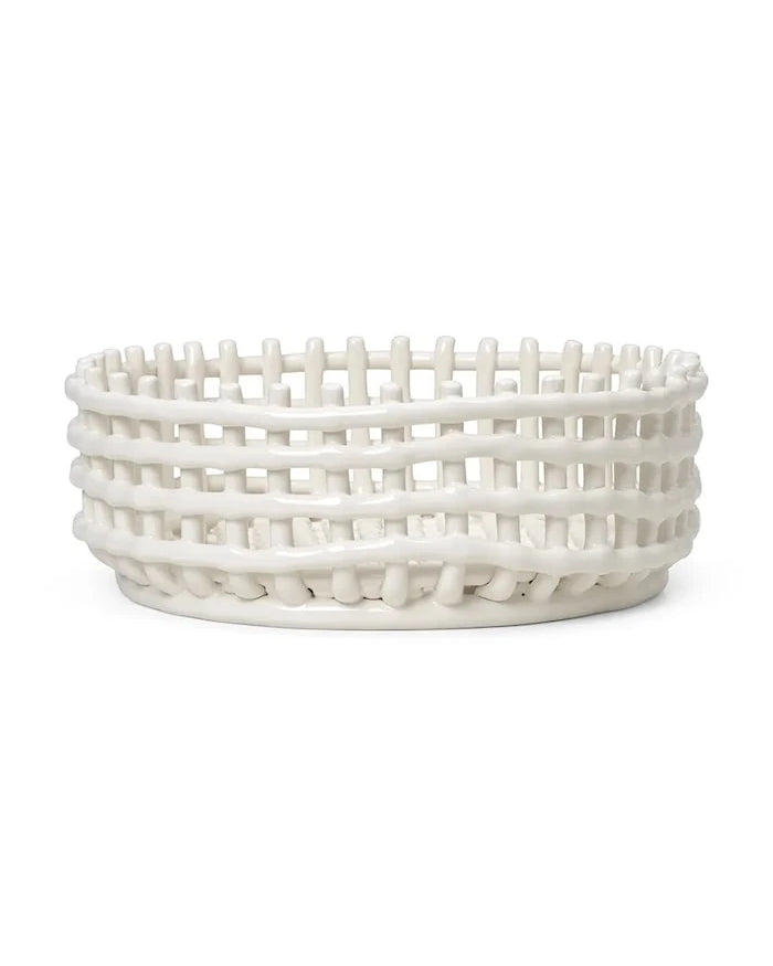 ferm LIVING Ceramic Centrepiece Meyve Sepeti