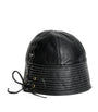 Claudie Pierlot Black Leather Bucket Hat