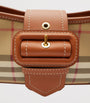 Brown Check Sling Shoulder Bag