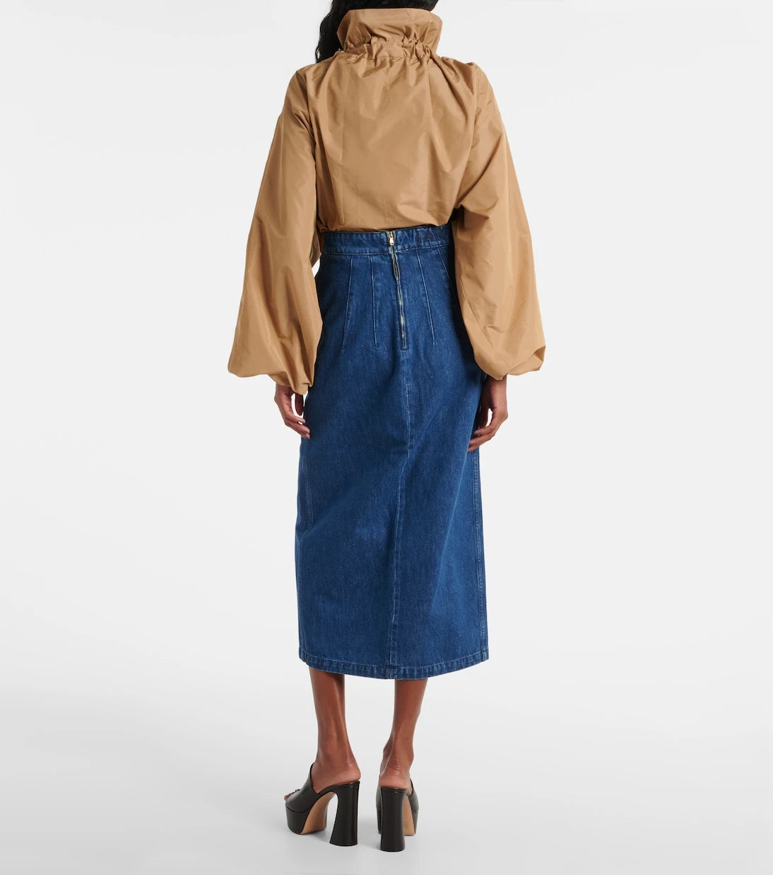Patou - Denim maxi skirt